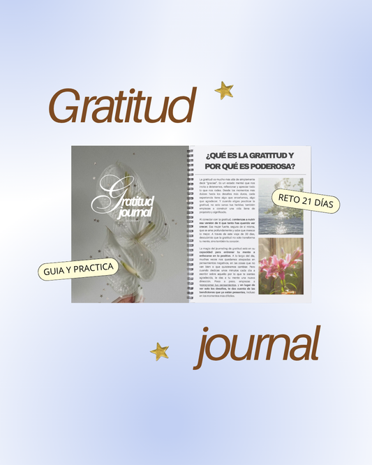 Gratitude Journal (MINI GUIA) ✨ - Transforma tu cerebro y tu autoestima con gratitud