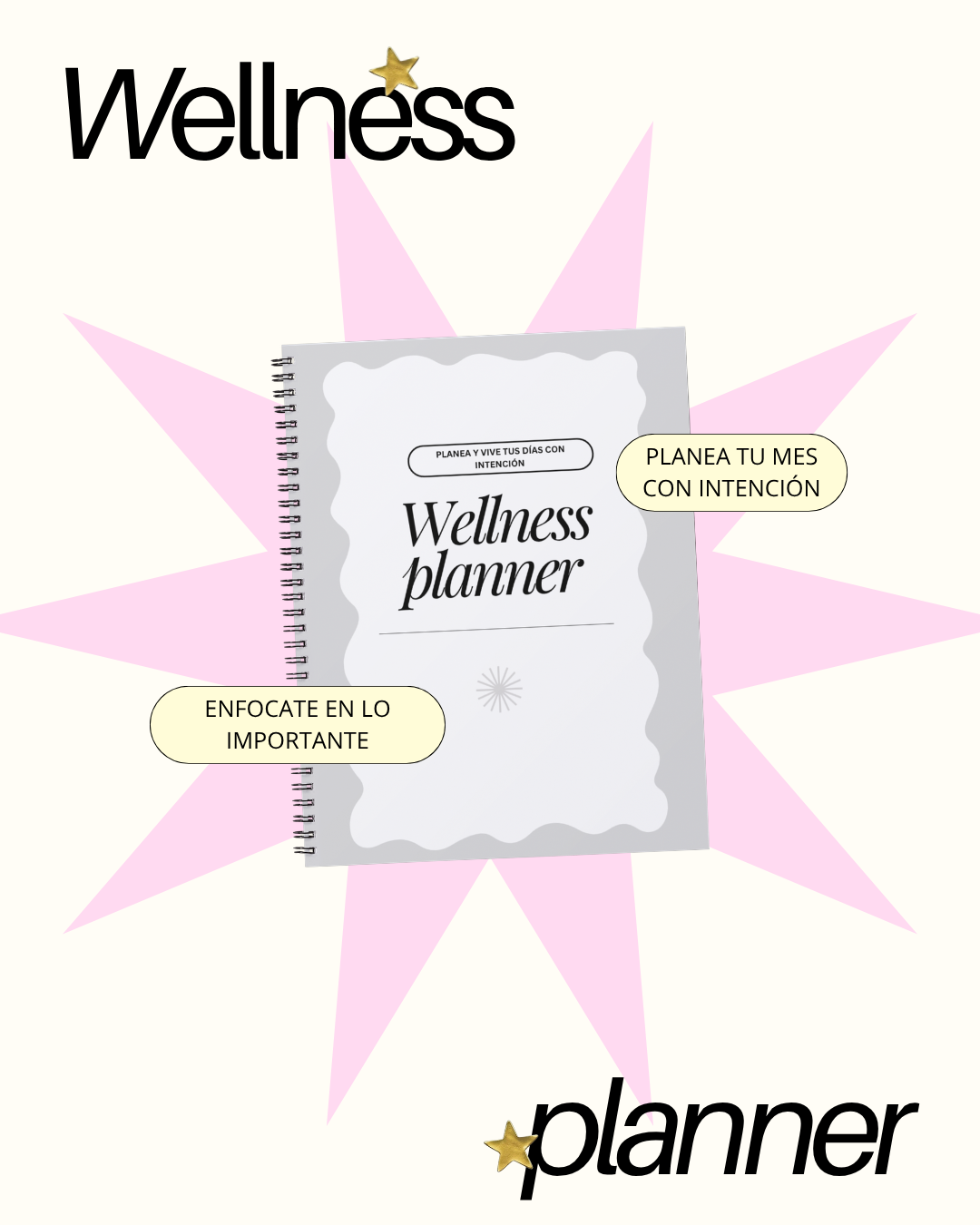 ✨ Wellness Planner – Organiza tu bienestar y tu vida con intención ✨